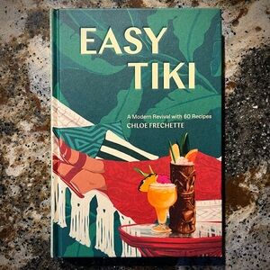 New Easy Tiki Classic Cocktail Recipes Book Tropical Mixology Bartending Gift
